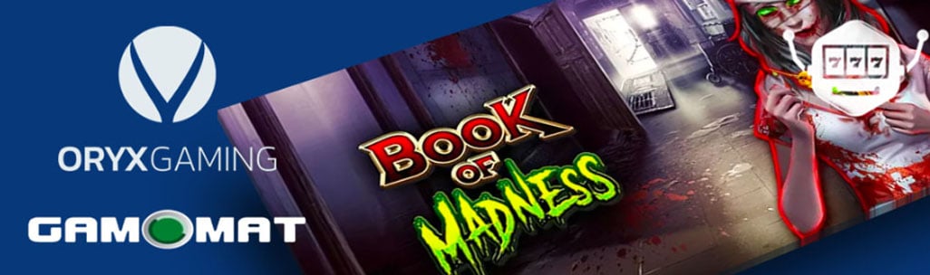 Book of Madness Slot Spieloberfl&auml;che